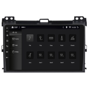 Navigatie Digital IQ Toyota Land Cruser Prado J12 2002-2010 QLED 4GB 64GB 8 CORE - Img 4