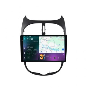Navigatie Peugeot 206 2001-2008 2K QLED 12GB 256GB 8 Core 4G