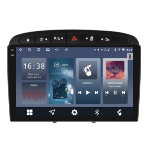 Navigatie PilotOn PEUGEOT 308 2007-2015 9 inch 2GB 32GB 4 CORE