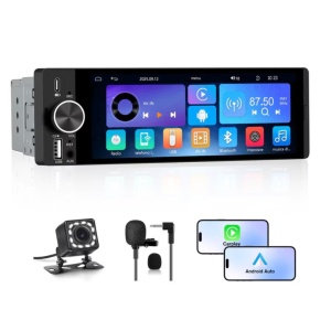 Player Carplay si Android Auto Universal 5 inch + CAMERA MARSARIER CADOU