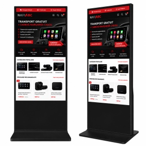 Totem Digital Publicitar 43 inch – Display Profesional Full HD pentru Publicitate și Informare
