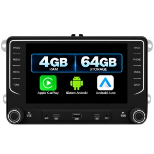 Navigatie Skoda Yeti 2009-2018 7 inch 4GB 64GB 4 Core
