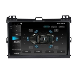 Navigatie Toyota Land Cruiser Prado J12 2002-2010 2K QLED 12GB 256GB 8 Core 4G - Img 5