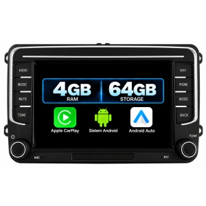Navigatie VW Transporter T5 2003-2015 7 inch 4GB 64GB 4 Core
