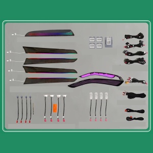 Pachet Lumini Ambientale RGB compatibil Audi A4 B8 2009-2016
