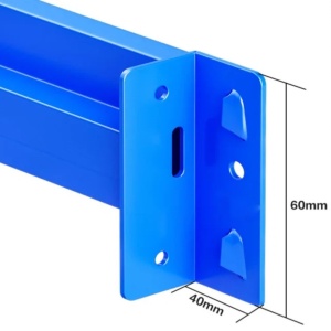 Raft Metalic Industrial LEDECK 200cm x 60cm x 200cm x 4 niveluri – Depozitare Profesională, Reglabil, Sarcină Mare - Img 10