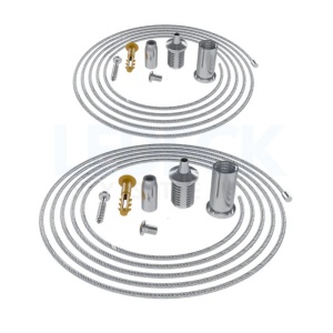 Kit Cabluri Suspendare Honeycomb Hexagon LED – 2 Buc x 2 Metri