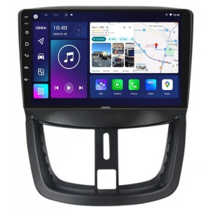 Navigatie CLARION PEUGEOT 206+ 2001-2008 9 inch 4GB 64GB 8 CORE - Img 2