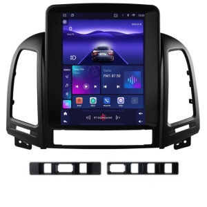 Navigatie CLARION Tip Tesla Hyundai Santa Fe IX45 2006-2012 9.7 inch 4GB 64GB 8 Core 4G - Img 2