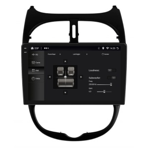 Navigatie Digital IQ PEUGEOT 206 2001-2008 2K 8GB 128GB 8 CORE - Img 6