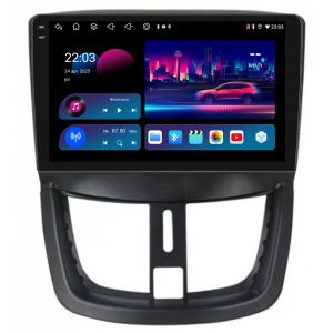 Navigatie PilotOn PEUGEOT 207 2006-2015 9 inch 4GB 64GB 8 CORE