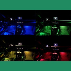 Pachet Lumini Ambientale RGB compatibil Audi A5 2017-2021 - Img 2