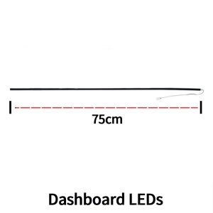 Pachet Lumini Ambientale RGB pentru MANERE compatibil Mercedes Benz A Class CLA GLA 2012-2020 - Img 4