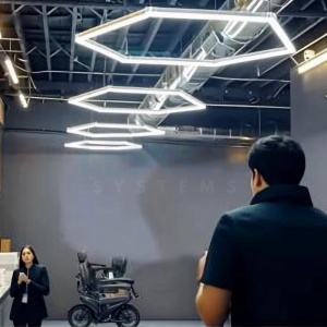 Lumină LED Hexagonală Profesională Aluminiu– 1 Modul 568mm 105x120CM – Service Auto, Detailing, Ateliere, Spații Comerciale - Img 7