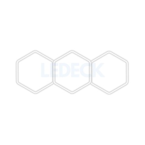 Lumină LED Hexagonală Profesională Aluminiu– 3 Module 440mm 98x244CM – Service Auto, Detailing, Ateliere, Spații Comerciale - Img 11