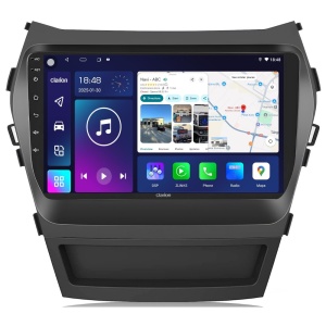 Navigatie CLARION Hyundai Santa Fe IX45 2010-2018 9 inch 4GB 64GB 8 CORE - Img 2