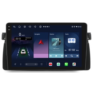 Navigatie PilotOn BMW Seria 3 1999-2006 9 inch 6GB 128GB 8 CORE