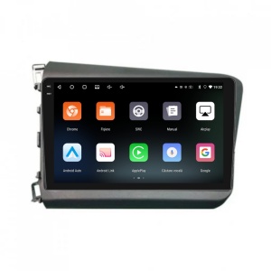 Navigatie PilotOn Honda Civic 9 Sedan 2011-2015 9 inch 2GB 32GB 4 CORE - Img 2