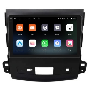 Navigatie PilotOn Mitsubishi Outlander 2 2006-2012 9 inch 6GB 128GB 8 CORE - Img 2