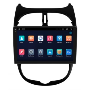 Navigatie PilotOn PEUGEOT 206 2001-2008 2K 8GB 256GB 8 CORE - Img 3