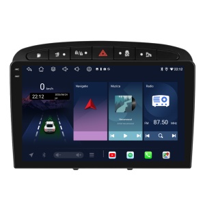 Navigatie PilotOn PEUGEOT 308 2007-2015 9 inch 6GB 128GB 8 CORE
