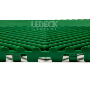 Pardoseala Modulara Plastic PP – Exterior, Garaj Auto, Service, Terasa - VERDE (preț pe buc) - Img 4