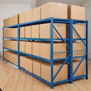 Raft Metalic Industrial LEDECK 200cm x 60cm x 200cm x 4 niveluri – Depozitare Profesională, Reglabil, Sarcină Mare - Img 4