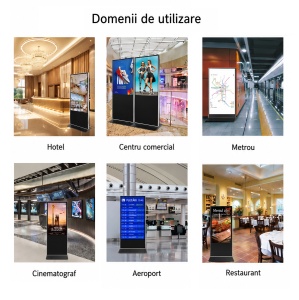 Totem Digital Publicitar 43 inch – Display Profesional Full HD pentru Publicitate și Informare - Img 2