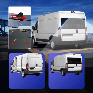 Camera Marsarier AHD 720P 170 compatibila Fiat Ducato 2006–2018 - Img 3