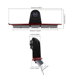 Camera Marsarier AHD 720P 170 compatibila VW Crafter 2007-2019 - Img 2