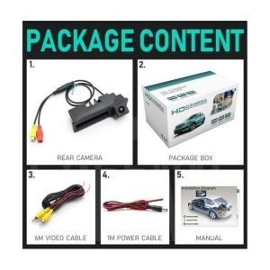 Camera Marsarier AHD Maner Portbagaj AHD 720P 170 compatibila Audi Q7 4L 2006-2015 - Img 4