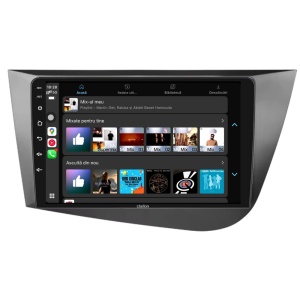 Navigatie CLARION Seat Leon 1P 2005-2013 9 inch 2GB 32GB 4 CORE - Img 5