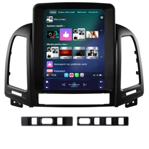 Navigatie CLARION Tip Tesla Hyundai Santa Fe IX45 2006-2012 9.7 inch 4GB 64GB 8 Core 4G - Img 6