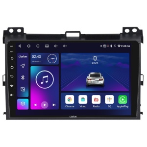 Navigatie CLARION Toyota Land Cruser Prado J12 2002-2010 9 inch 4GB 64GB 4 CORE - Img 2