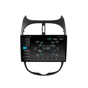 Navigatie Peugeot 206 2001-2008 2K QLED 12GB 256GB 8 Core 4G - Img 5