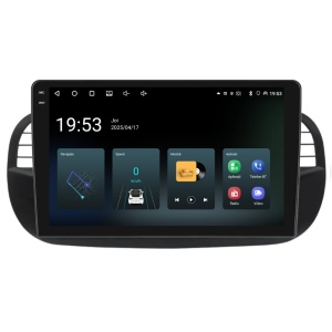 Navigatie PilotOn Fiat 500 2007-2015 9 inch 4GB 64GB 4 CORE