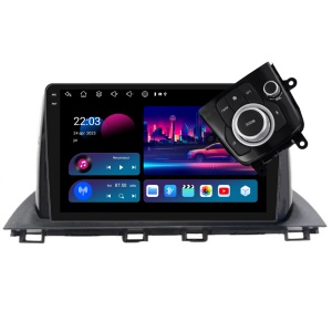 Navigatie PilotOn Mazda 3 2013-2018 + Joystick 9 inch 4GB 64GB 8 CORE