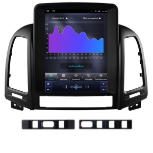 Navigatie Tip Tesla Hyundai Santa Fe IX45 2006-2012 9.7 inch 6GB 128GB 8 Core 4G - Img 7