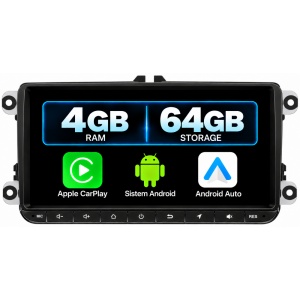 Navigatie VW Scirocco 2008-2018 9 inch 4GB 64GB 4 Core