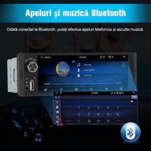 Player Carplay si Android Auto Universal 6.36 inch + CAMERA MARSARIER CADOU - Img 5