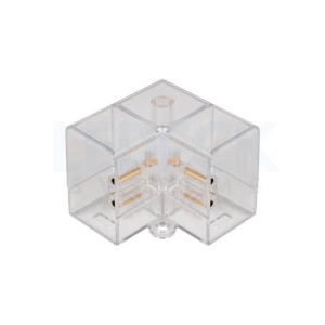 Conector Tip 90 pentru Honeycomb Hexagon Light LED – Îmbinare Modulară Sistem Iluminat Garaj – LEDECK