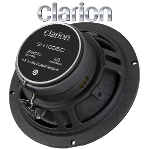 Difuzoare Auto Clarion, SH1635C, Set coaxiale 2 cai, 6,5 inch, 50W RMS, 4Ω, 2 Difuzoare - Img 4