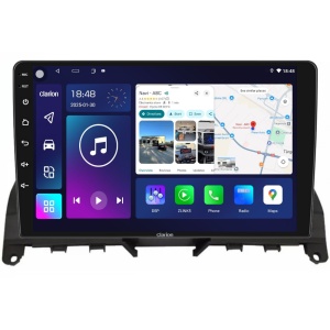 Navigatie CLARION Mercedes C Klass W204 2007-2014 9 inch 4GB 64GB 8 CORE - Img 2