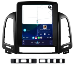 Navigatie CLARION Tip Tesla Hyundai Santa Fe IX45 2006-2012 9.7 inch 4GB 64GB 8 Core 4G - Img 3
