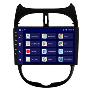 Navigatie Digital IQ PEUGEOT 206 2001-2008 QLED 2GB 32GB 4 CORE - Img 3