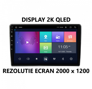 Navigatie Peugeot 107 2005-2014 2K QLED 8GB 256GB 8 Core 4G - Img 2