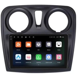 Navigatie PilotOn Dacia Sandero 2 2012-2020 9 inch 6GB 128GB 8 CORE - Img 2