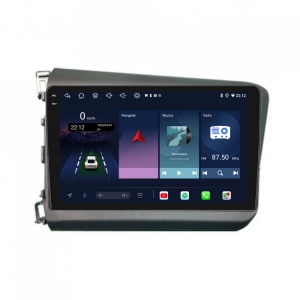 Navigatie PilotOn Honda Civic 9 Sedan 2011-2015 9 inch 6GB 128GB 8 CORE