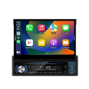 Navigatie Universala 1DIN 2GB 32GB 4 Core DVD Carplay si Android Auto Wireless - Img 2