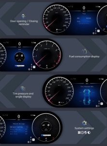 Ceasuri Digitale Mercedes GLA X 156 2013-2018 - Img 4